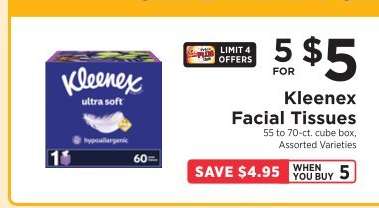 Kleenex Facial Tissues