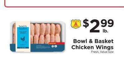 Bowl & Basket Chicken Wings