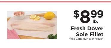 Fresh Dover Sole Fillet