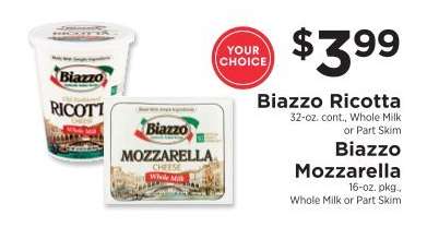 Biazzo Ricotta / Biazzo Mozzarella