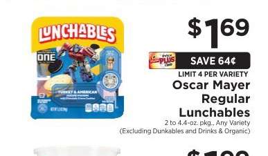 Oscar Mayer Regular Lunchables