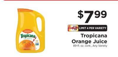 Tropicana Orange Juice