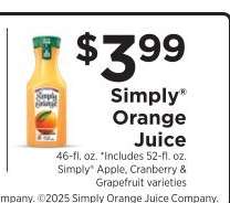 Simply Orange Juice
