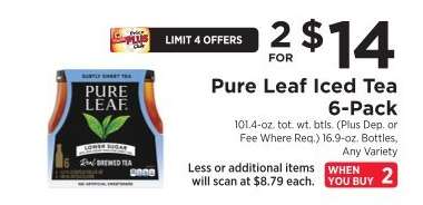Pure Leaf Iced Tea 6-Pack