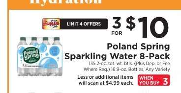 Poland Spring Sparkling Water 8-Pack