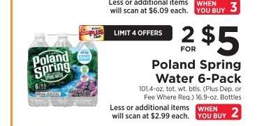 Poland Spring Water 6-Pack