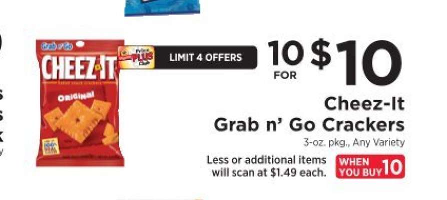 Cheez-It Grab n’ Go Crackers