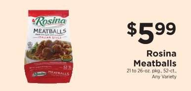 Rosina Meatballs