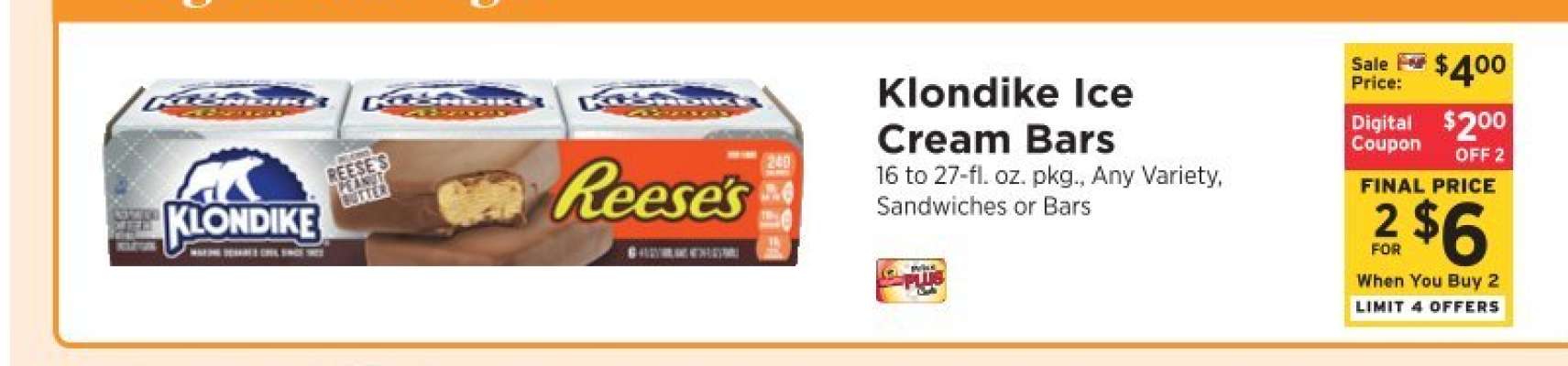 Klondike Ice Cream Bars