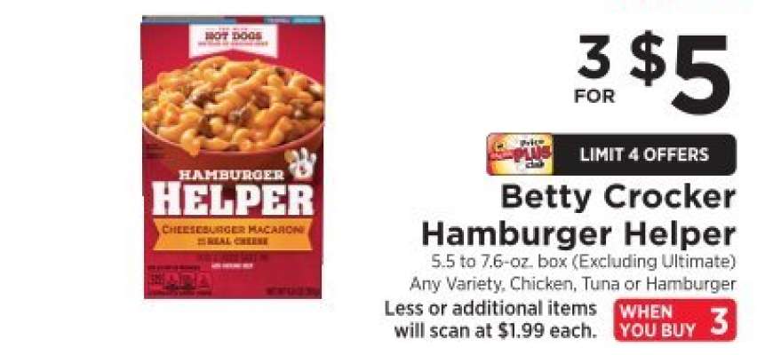 Betty Crocker Hamburger Helper