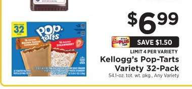 Kellogg's Pop-Tarts Variety 32-Pack