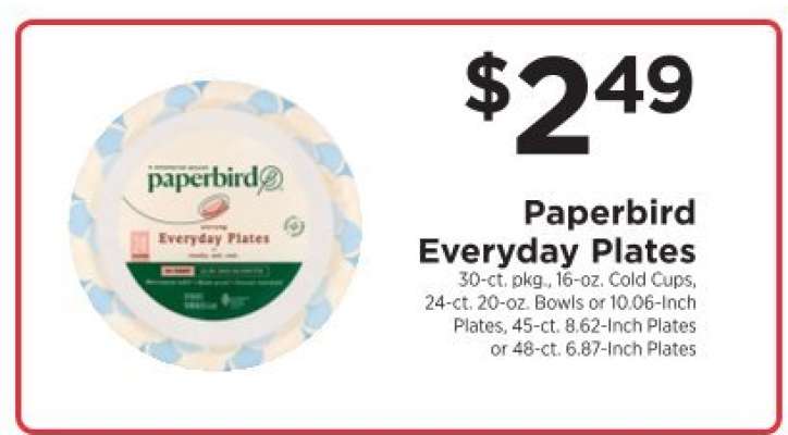 Paperbird Everyday Plates