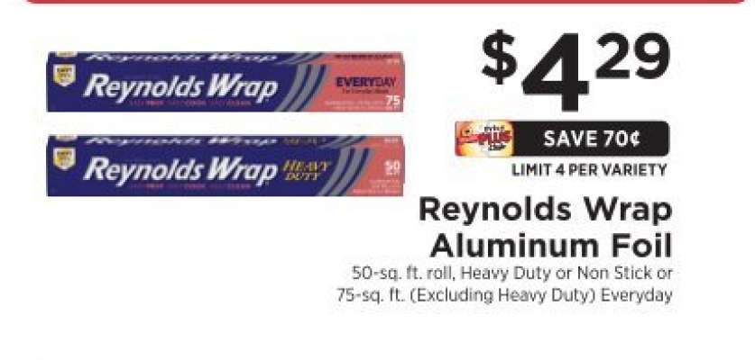 Reynolds Wrap Aluminum Foil