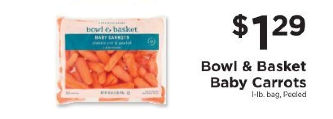 Bowl & Basket Baby Carrots