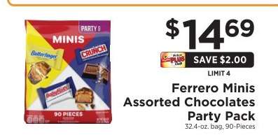Ferrero Minis Assorted Chocolates Party Pack