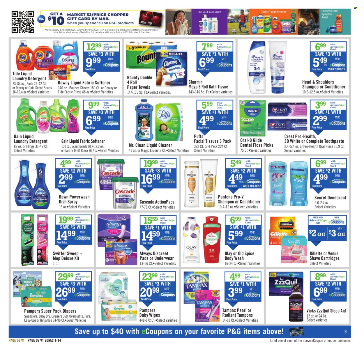 Price Chopper ad - 10/26/2025 - 11/01/2025. Page 9