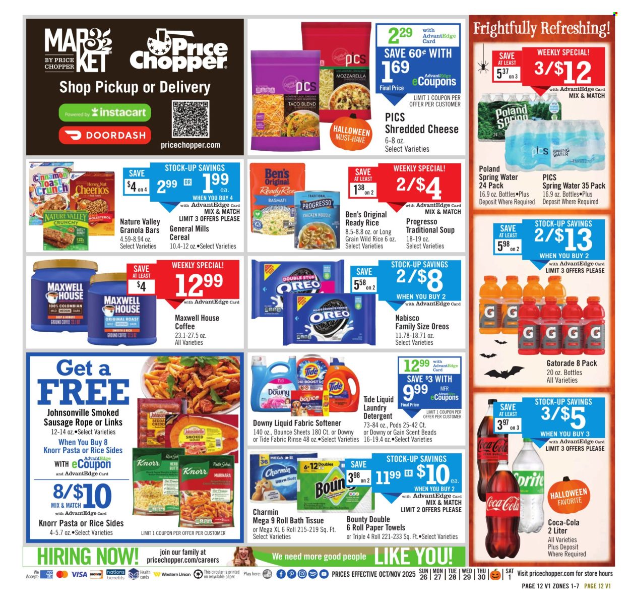 Price Chopper ad - 10/26/2025 - 11/01/2025. Page 12