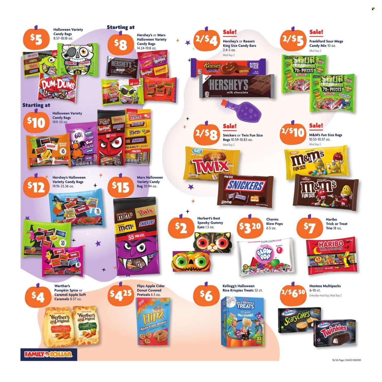 Family Dollar ad - 10/26/2025 - 11/01/2025. Page 2
