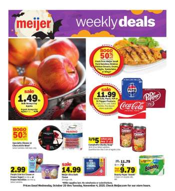 Meijer Flyer - 10/29/2025 - 11/04/2025.