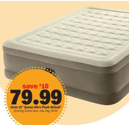 Intex 18" Queen Ultra Plush Airbed*