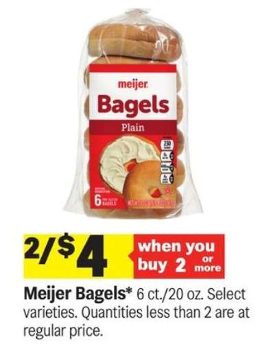 Meijer Bagels