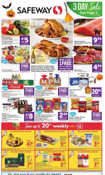 Safeway Flyer - 10/29/2025 - 11/04/2025.