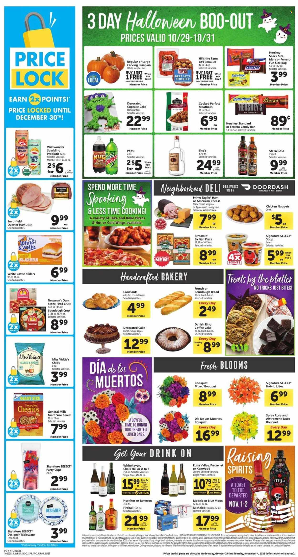 Safeway ad - 10/29/2025 - 11/04/2025. Page 2