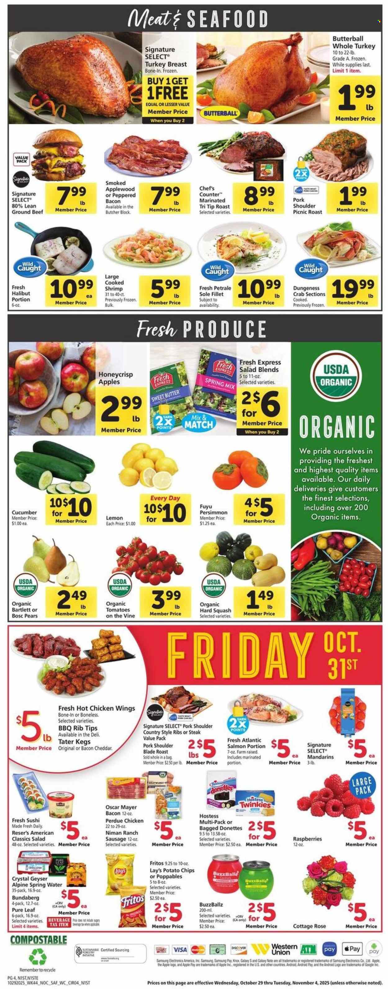 Safeway ad - 10/29/2025 - 11/04/2025. Page 4