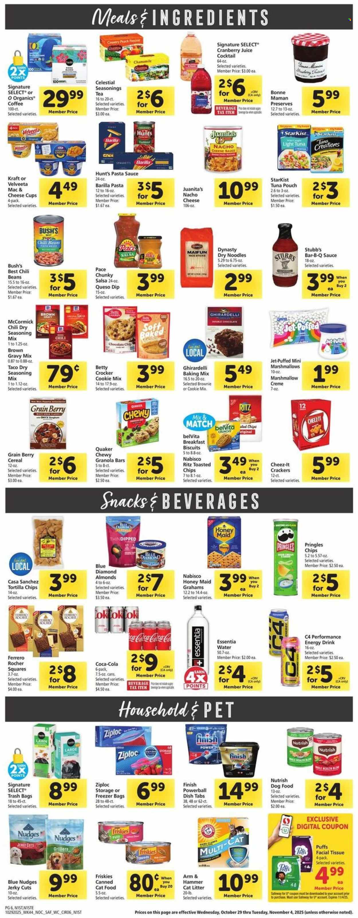 Safeway ad - 10/29/2025 - 11/04/2025. Page 6