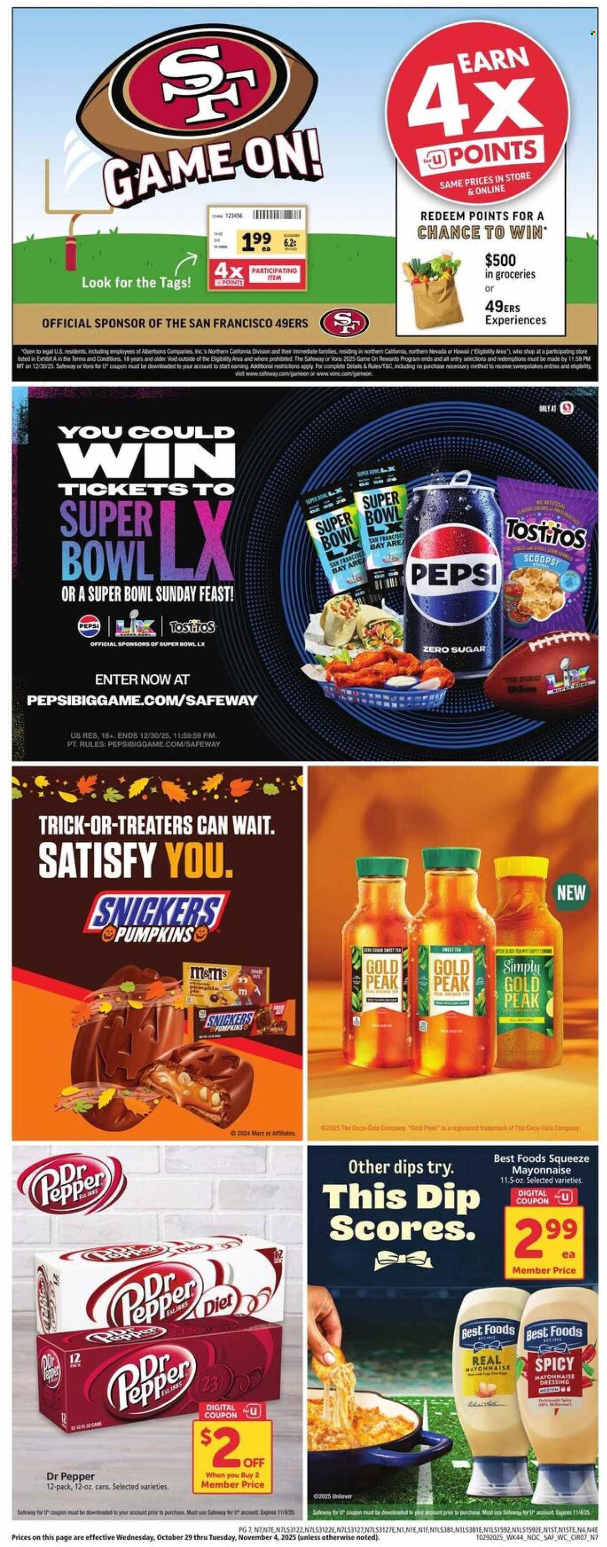 Safeway ad - 10/29/2025 - 11/04/2025. Page 7