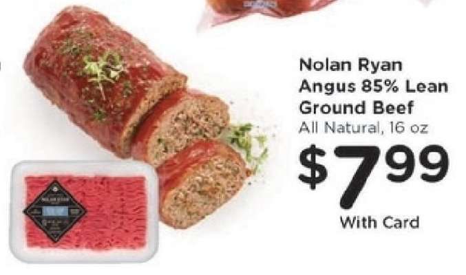 Nolan Ryan Angus 85% Lean Ground Beef