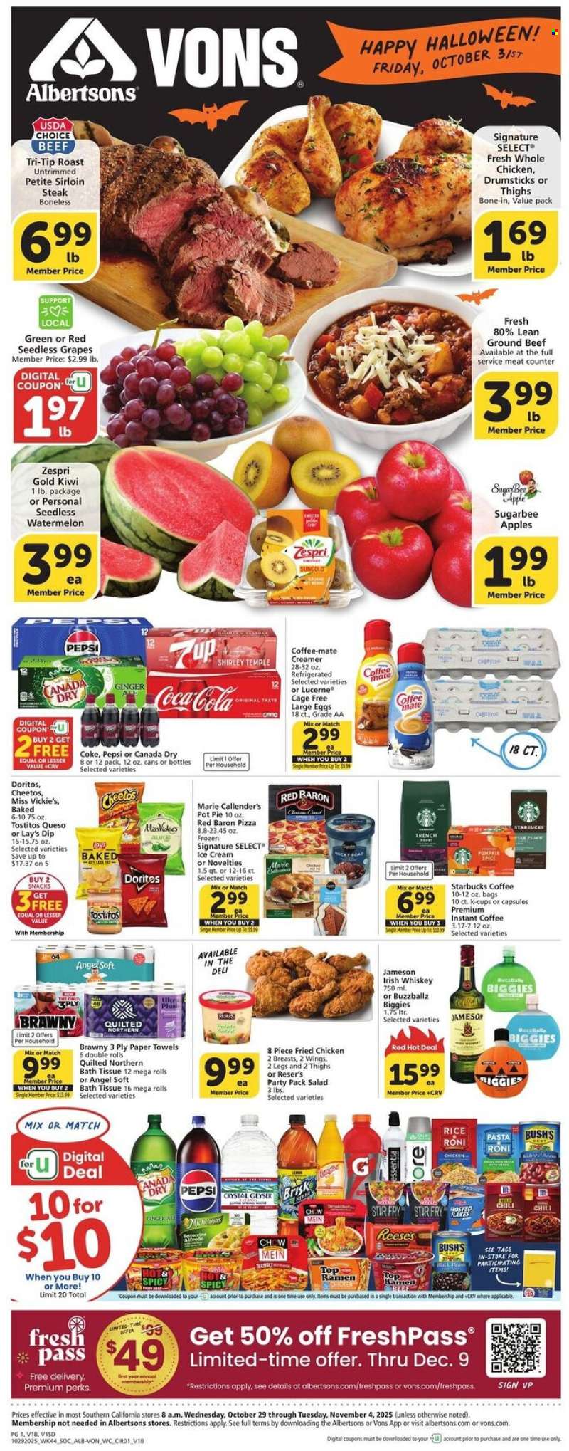 Albertsons Flyer - 10/29/2025 - 11/04/2025.