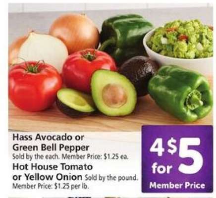 Hass Avocado or Green Bell Pepper