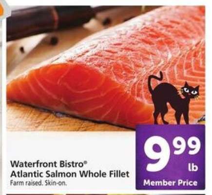 Waterfront Bistro Atlantic Salmon Whole Fillet