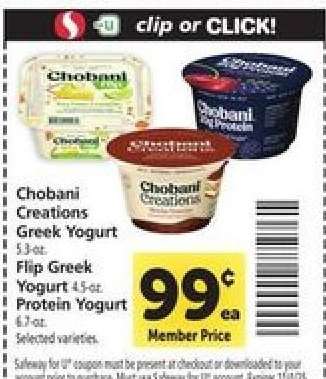 Chobani Creations Greek Yogurt