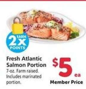 Fresh Atlantic Salmon Portion