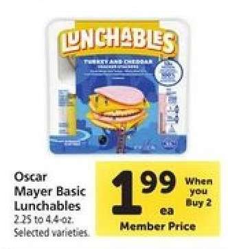 Oscar Mayer Basic Lunchables