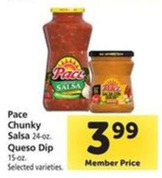 Pace Chunky Salsa / Queso Dip