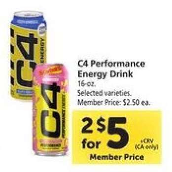 C4 Performance Energy Drink