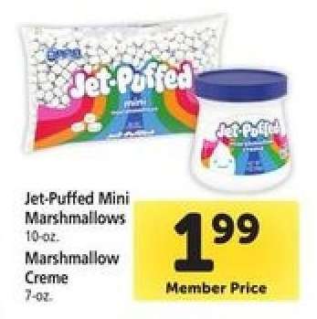Jet-Puffed Mini Marshmallows / Marshmallow Creme