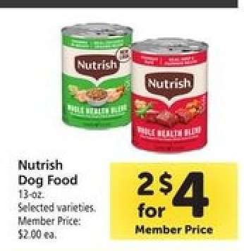 Nutrish Dog Food*