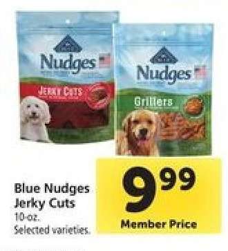 Blue Nudges Jerky Cuts