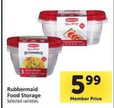 Rubbermaid Food Storage*