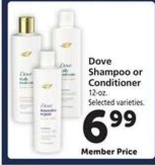 Dove Shampoo or Conditioner
