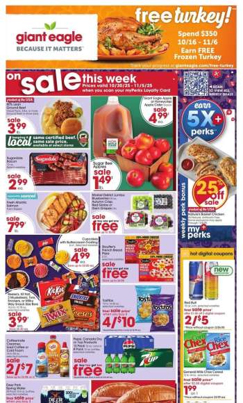 Giant Eagle Flyer - 10/30/2025 - 11/05/2025.