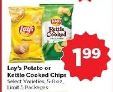 Lay's Potato or Kettle Cooked Chips