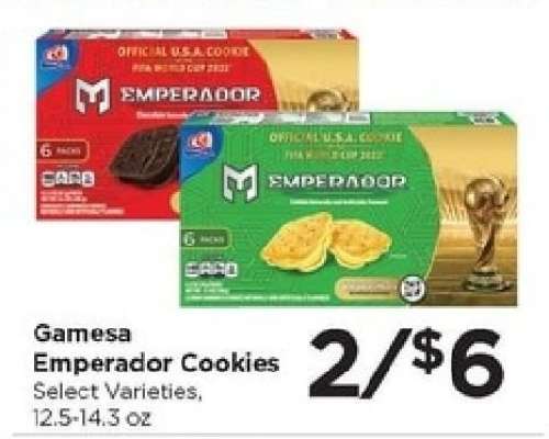Gamesa Emperador Cookies