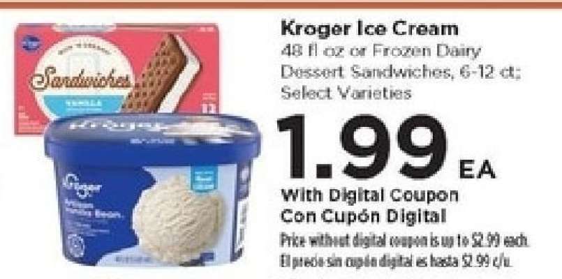 Kroger Ice Cream