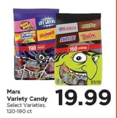 Mars Variety Candy