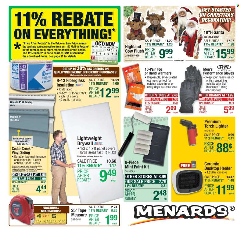 Menards Flyer - 10/30/2025 - 11/09/2025.